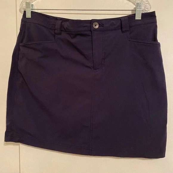 Eddie Bauer Excursion Activewear Tennis, Golf Skort Skirt Women’s Navy Size 12 - Picture 1 of 6